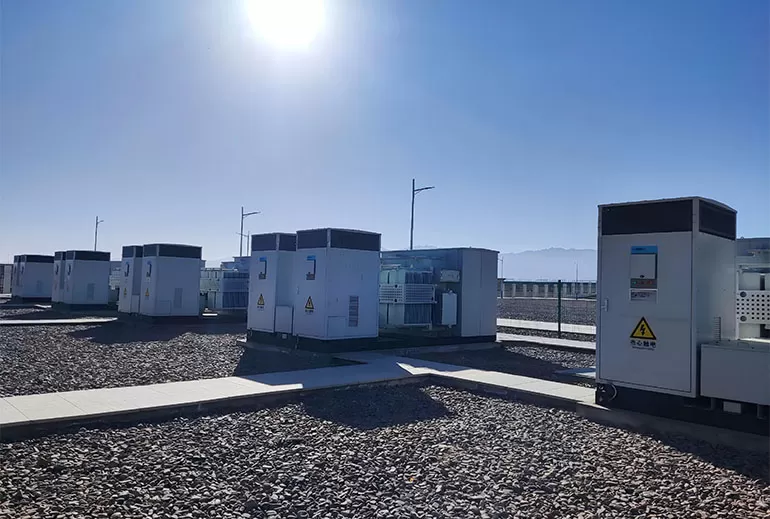 甘肃金川100MW光伏配储
