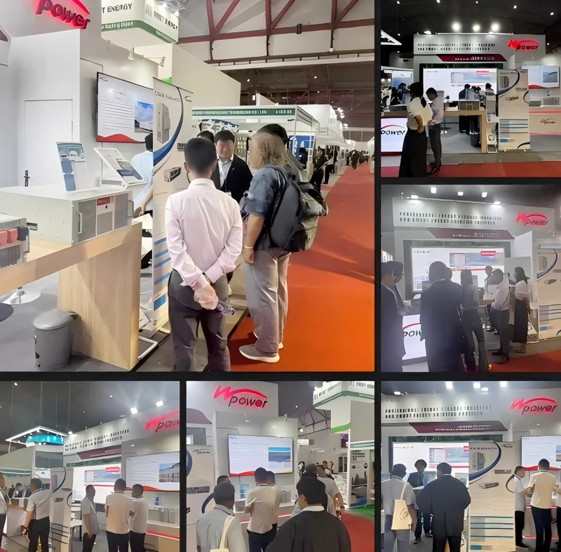 英博电气闪耀 2025 印尼雅加达太阳能展，展示多元能源产品
